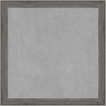 Amanti Art Grey Framed Magnetic Board 23x23 Medium Vision Board by AmantiArt