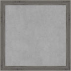 Amanti Art Grey Framed Magnetic Board 23x23 Medium Vision Board by AmantiArt