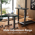 HUANUO Electric Standing Desk, 4 Memory Height Settings, Sit to Stand Up Desk - Image 4