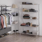 Regal Altair 21" Deep x 48" Wide x 86" Height Wire Shelving Kit | 5-Tier | NSF - Image 5