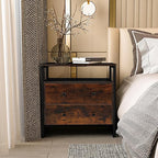 Edbuosy 27 inch Wide Night Stand - Image 2