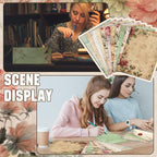 TaoBary 160 Pcs Stationery Paper Set 50 Double Sided Stationery Papers - Image 7