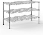 Regal Altair 18" Deep x 42" Wide x 27" Height Wire Shelving Kit | 3-Tier | NSF by Regal+Altair