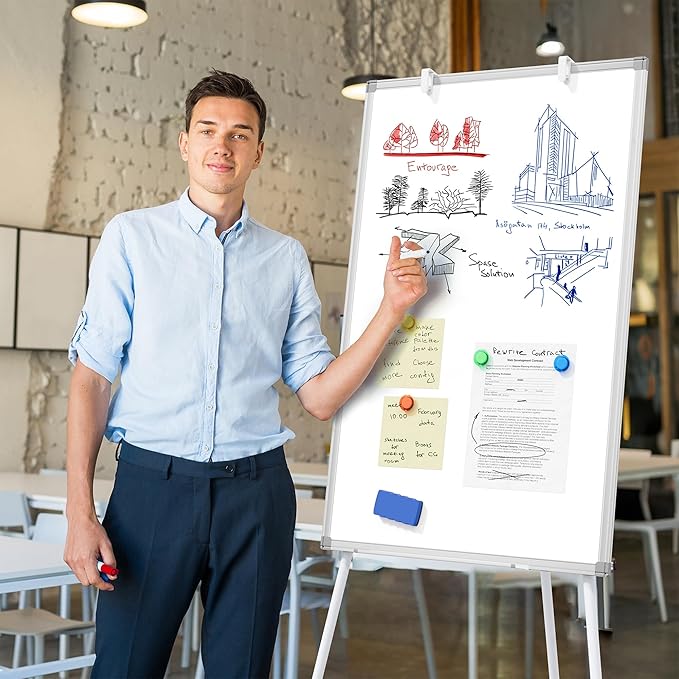 Easel White Board with Stand - Image 3