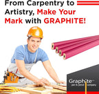GRAPHITE Hard Lead Carpenter Pencils Bulk - Image 8
