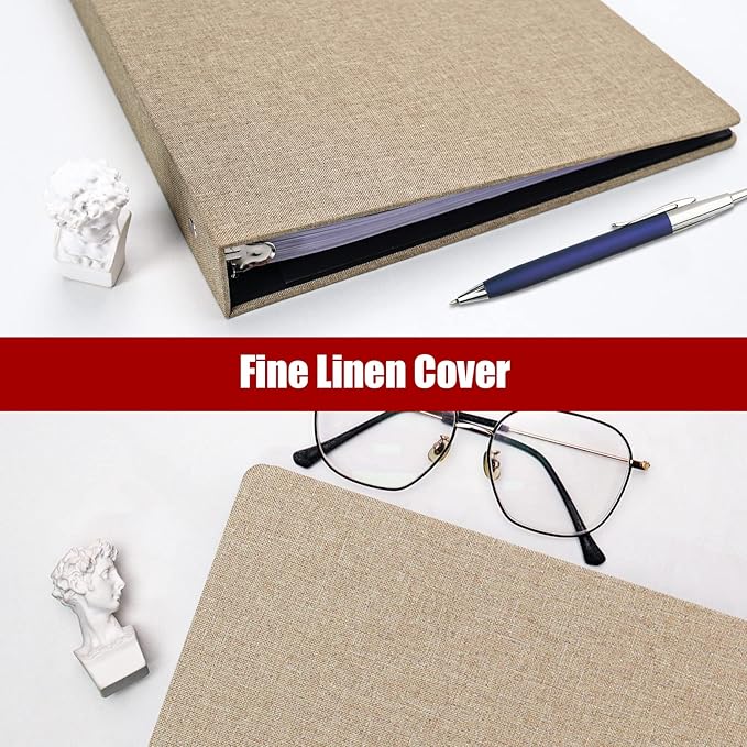 Vienrose 3 Ring Binder 1 Inch Round Rings - Image 8