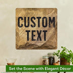 Custom Sign, Custom Street Sign, 11 Font Colors, 13 Font Styles, 4 Hole Options - Image 5