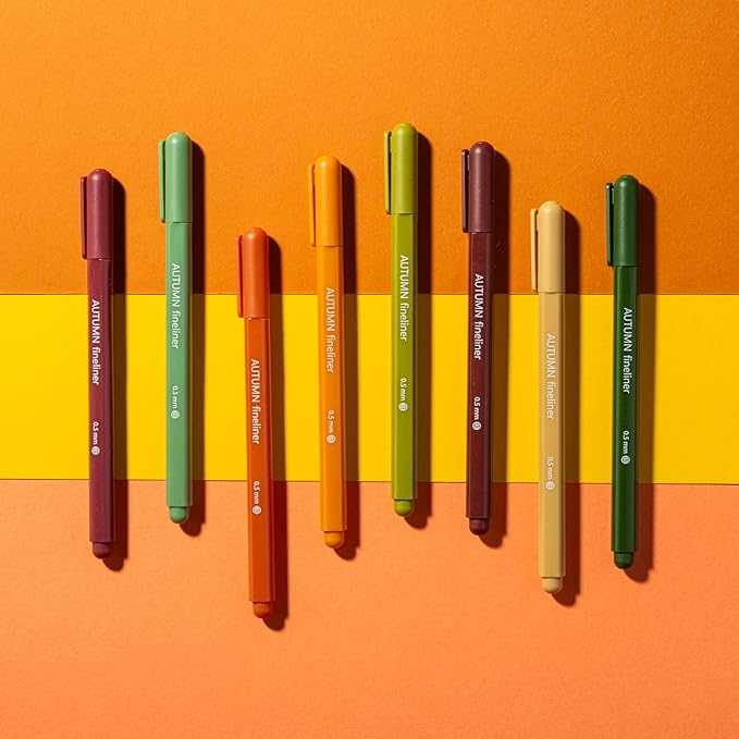DIVERSEBEE Fine Tip Pens, 8 Bible Pens No Bleed Through, 0.5mm Fine Point - Image 8