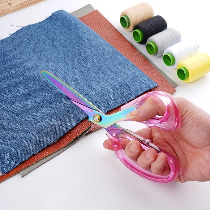 SCAIKTIG Acrylic Scissors Set, Office Scissors - Image 5
