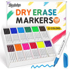 Birebebys 168 Count Bulk Dry Erase Markers, Fine Tip Whiteboard Markers by Birebebys