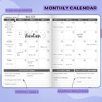 Clever Fox Planner – Undated Weekly & Monthly Planner - Image 4