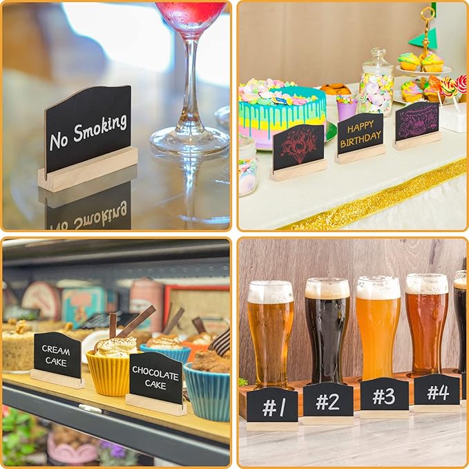 ALOTCHE Mini Chalkboard Signs - Image 7