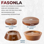 Bed Risers, Furniture Risers Can be Adjusted to 2'' 3''or 4'', Lifts Furniture - Image 2