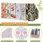 PerKoop 6 Pcs Magazine File Holder Foldable Decorative Cardboard File Folders 6 - Image 5