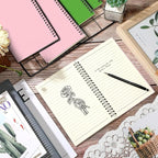 Yahenda 18 Pcs Spiral Notebook Bulk A5 Journal Lined 8.3'' x 5.5'' Writing - Image 6