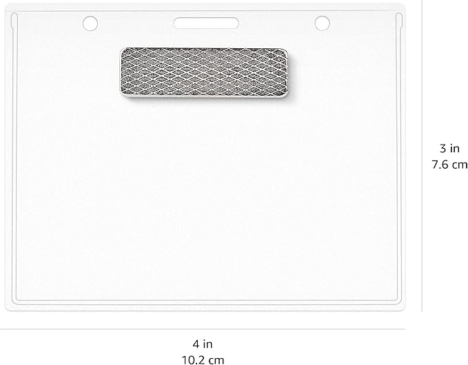 Amazon Basics Horizontal Magnetic Name Badge Holder - Image 5