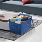 TYEERS Large Storage Bins with Lids, Collapsible, Fabric Storage Boxes - Image 5