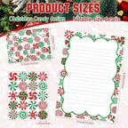TaoBary 160 Pcs Stationery Paper Set 50 Double Sided Stationery Papers - Image 4