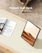 YSAGi Leather Desk Protector, Office Mat, Large Mouse Mat, Non-Slip PU Leather - Image 7