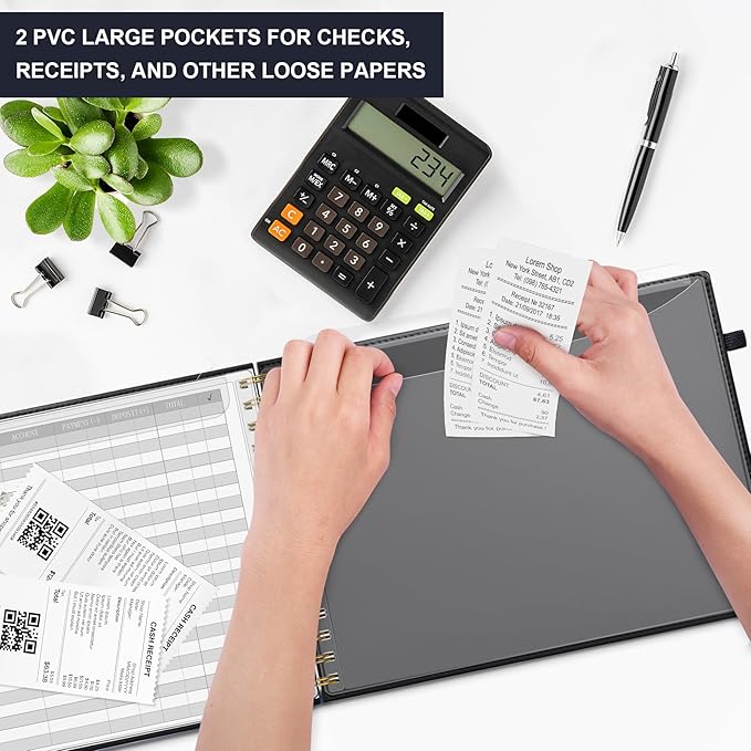 HAUTOCO Hardcover Accounting Ledger Book - Image 5