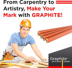 GRAPHITE Hard Lead Carpenter Pencils Bulk - Image 8