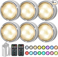 Onumii LED Puck Lights Battery Operated LED Under Cabinet Lighting Wireless by Onumii