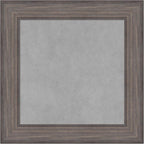 Amanti Art Grey Framed Magnetic Board 21x21 Small Vision Board by AmantiArt