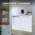 Monthly Magnetic Calendar for Refrigerator - Image 3