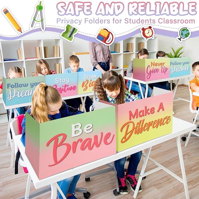 Honoson 24 Pcs Bulk Inspirational Privacy Folders - Image 4