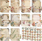 TaoBary 160 Pcs Stationery Paper Set 50 Double Sided Stationery Papers by TaoBary