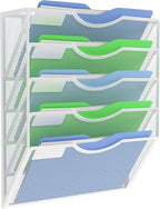 Kuntine.B Wall File Organizer Office Hanging Magazine Holder Wall File Organizer by KuntineB