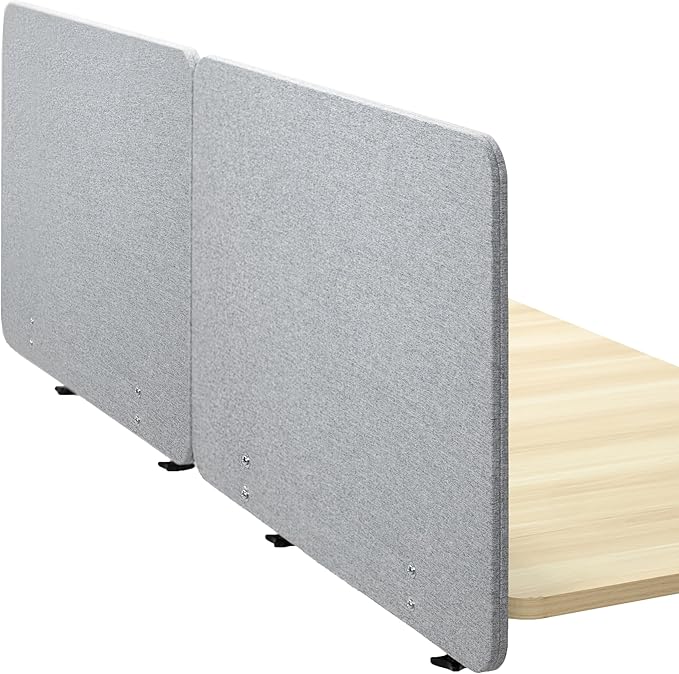 VIVO Clamp-on/Screw-on 71 x 24 inch Privacy Panel System, Sound Absorbing by VIVO