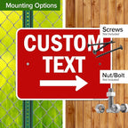 Custom Arrow, Custom Directional Sign, Right Arrow, 18x24 Inches, Rust Free - Image 5