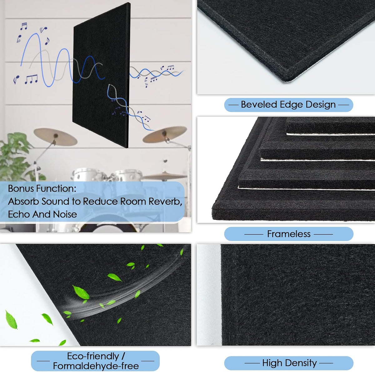 BXI Felt Bulletin Board with Pins & Magnetic Dry Erase Whiteboard Combo, ...