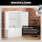 INTERGREAT Metal Filing Drawer Cabinet, Metal File Cabinet - Image 3