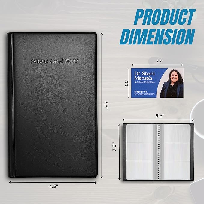 Professional Business Card Holder/Book - Image 2
