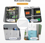 Clear Adhesive Business Card Pocket swith Side Open - Image 4