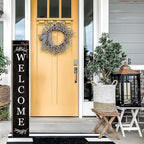 Welcome Porch Sign Decor Wooden Hanging Sign Door Porch Standing Decorative - Image 6