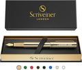 Scriveiner Personalized Gold Fountain Pen by Scriveiner