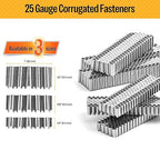 meite Corrugated Fasteners MC112 25 Gauge 1-Inch Crown 1/2-Inch Length - Image 2