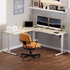 FLEXISPOT L Shaped Standing Desk, 71 x 63 Inch Electric Height Adjustable - Image 2