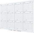 J&J worldwide Glass Whiteboard Yearly Calendar by JJworldwide