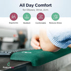EdgeRest PostureUp L-Shaped Desk Long Wrist Rest Elbow, Forearm & Wrist Comfort - Image 7