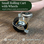 LIWNYRK 2 Tier Rolling Cart - Image 6