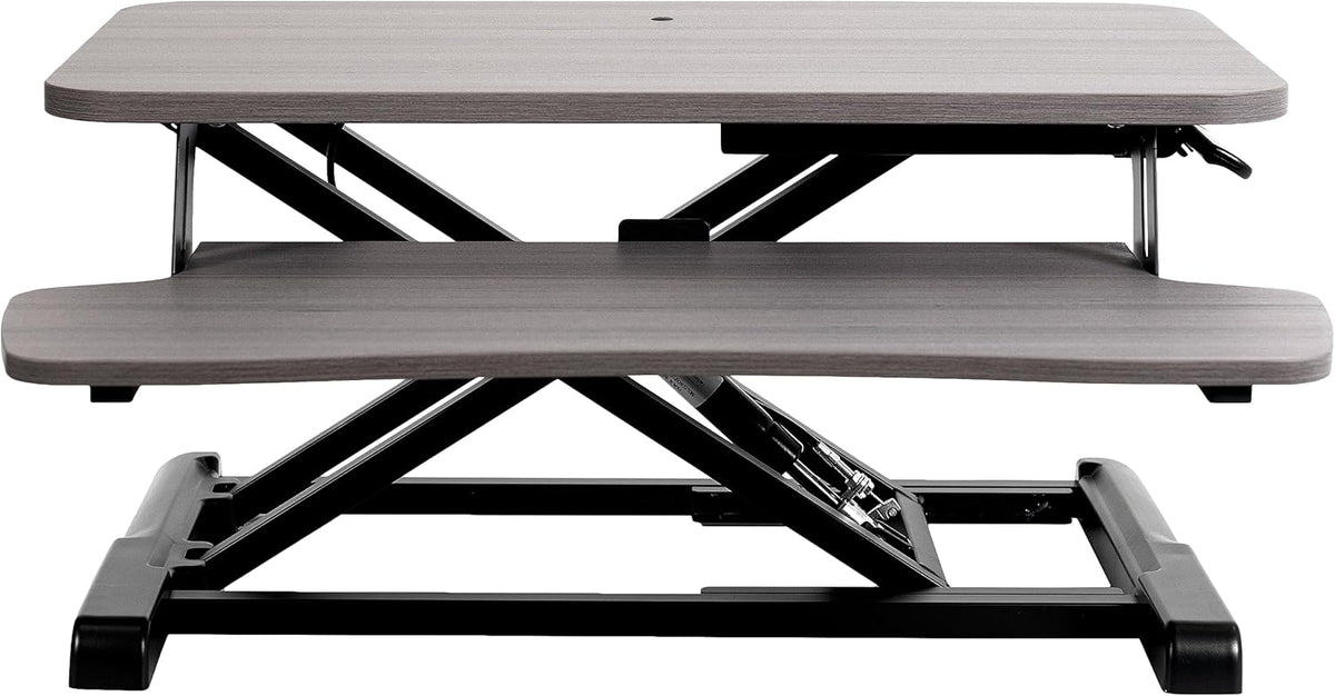 VIVO 26 inch Desk Converter, K Series, Height Adjustable Sit to Stand Riser