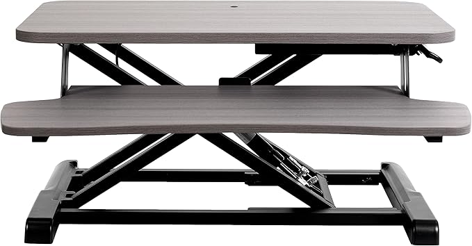 VIVO 26 inch Desk Converter, K Series, Height Adjustable Sit to Stand Riser by VIVO