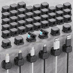 48 Pack Magnetic Cable Clip Organizer Cord Holder, Picozon Adhesive Cable by Picozon