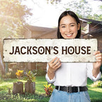 Rustic Custom Sign, Personalized Metal Signs, Gift - Image 4