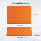 Amantech 12 Pack Acoustic Panels Self Adhesive Sound Proof Foam, High Density - Image 6
