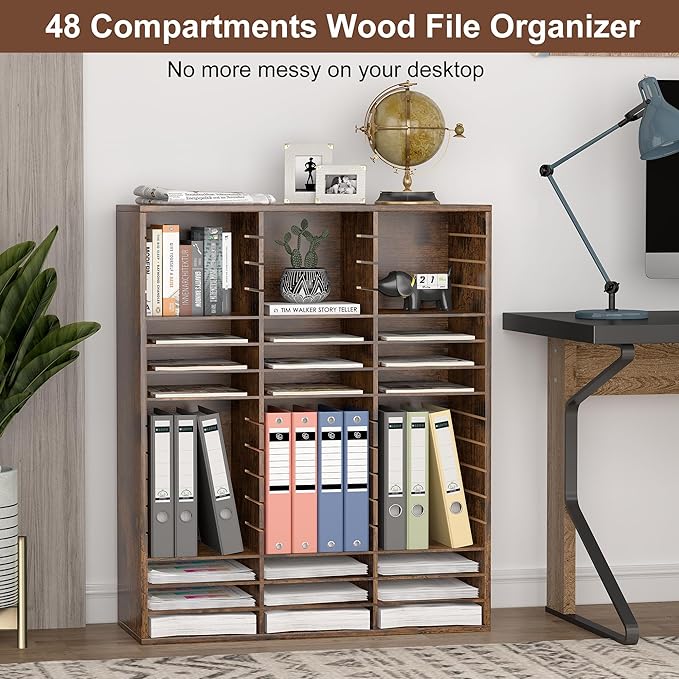 EasyPAG Wooden Literature Organizer - Image 2